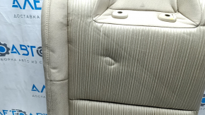 Left rear seat backrest for Nissan Maxima A36 16-18, beige cloth, dry-cleanable, dented
