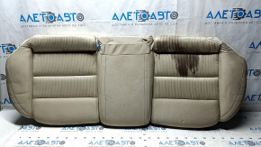 Nissan Maxima A36 16-18 rear seat cushion, beige cloth, dry-cleanable