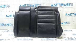 Rear seat cushion, 2nd row, left, Ford C-max MK2 13-18, black leather, wrinkled