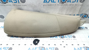 Left rear seat side panel for Nissan Maxima A36 16-18 beige cloth, dry cleanable, broken mount