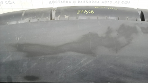 Jeep Cherokee KL 19-23 front bare bumper, lower part, under the trim, cracked, broken fastener, structure