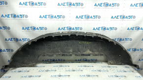 Jeep Cherokee KL 19-23 front bare bumper, lower part, under the trim, cracked, broken fastener, structure