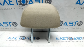 Nissan Maxima A36 16-20 rear left headrest, beige cloth, dry-cleanable