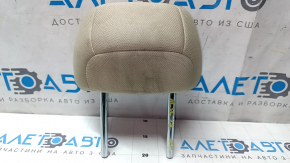 Nissan Maxima A36 16-20 rear right headrest, beige cloth, dry-cleanable