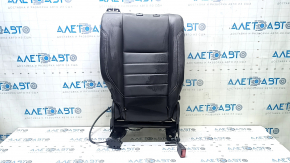 Rear seat backrest, 2nd row, right, Ford C-max MK2 13-18, black leather, ready to clean
