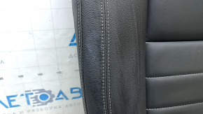 Rear seat backrest, 2nd row, right, Ford C-max MK2 13-18, black leather, ready to clean