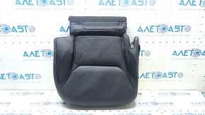 Right rear seat cushion, 2nd row, Mazda CX-9 16-17, black leather, perforated