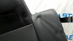 Left rear seat back for Jeep Compass 11-16, combined leather and black cloth, dented