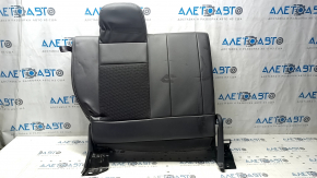 Right rear seat backrest for Jeep Compass 11-16, black cloth