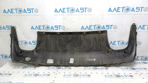 Jeep Cherokee KL 19-21 lower rear bumper trim for 2 pipes, body-color, chrome tips, scratches, broken fasteners