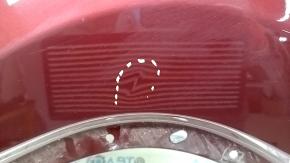 Jeep Cherokee KL 19-23 front left fender, red PRV, dented