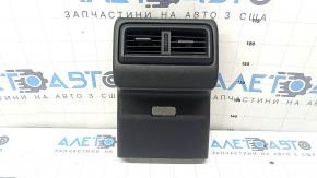 Mazda CX-50 23-25 black rear center console trim with deflector, without charging port, scratches