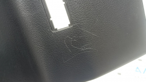 Mazda CX-50 23-25 black rear center console trim with deflector, without charging port, scratches