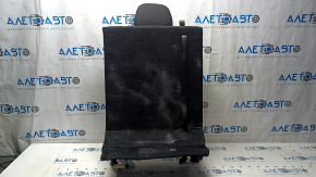 Left rear seat backrest, 3rd row, Dodge Journey 11-19, black cloth