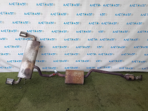 17-19 Lincoln MKC 2.0T Exhaust Pipe with Catalytic Converter, Rusty