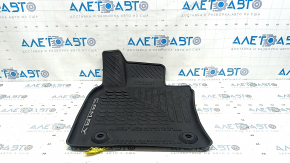 Rear left interior mat for Toyota Camry v70 18-23 black rubber