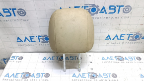 Rear left headrest for Nissan Pathfinder 13-16, beige leather, dry-cleanable