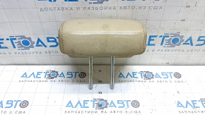 Rear central headrest for Nissan Pathfinder 13-16, beige leather, dry-cleanable
