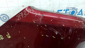 Jeep Cherokee KL 19-23 rear bumper, bare left, red, scratches