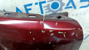 Jeep Cherokee KL 19-23 rear bumper, bare left, red, scratches