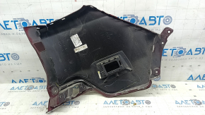 Jeep Cherokee KL 19-23 rear bumper, bare left, red, scratches