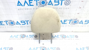 Nissan Rogue 14-16 rear right headrest, beige velour, dry-cleanable