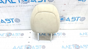 Nissan Rogue 14-16 rear right headrest, beige velour, dry-cleanable