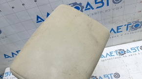Rear center headrest for Nissan Rogue 14-16, beige velour, dry-cleanable
