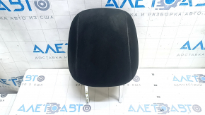 Rear seat headrest, 2nd row, left, Nissan Murano z52 15-21, black velour