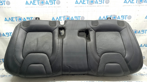 Jeep Cherokee KL 19 rear seat cushion - black leather, perforated, dented