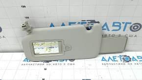 Left visor Mazda CX-50 23-25 gray without panoramic view with backlight