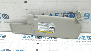 Left visor Mazda CX-50 23-25 gray without panoramic view with backlight