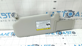 Right visor Mazda CX-50 23-25 gray without panoramic view with backlight