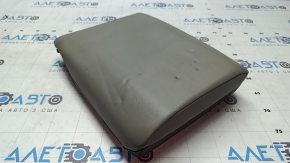 Cadillac ATS 13 rear seat back armrest - beige leather, dry cleanable, marker stain