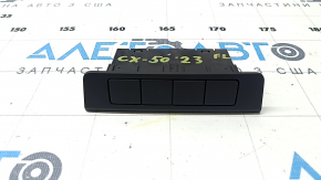 Lower front panel button block for Mazda CX-50 23-25 without electric tailgate
