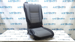 Rear seats, row 2, right, Ford Escape MK3 2013-2015, black and gray fabric