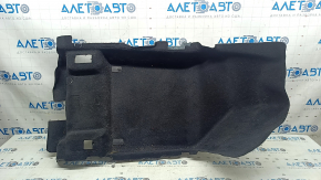 Front right floor covering for Jeep Cherokee KL 19-23, black, for cleaning
