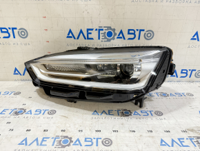 Front left headlight complete Audi A5 F5 17-19 xenon, with AFS, under DRL