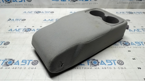 Kia Optima 11-15 rear seat back armrest, gray velour, water damage