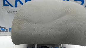 Rear left headrest for Kia Optima 11-15, gray velour, dry-cleanable