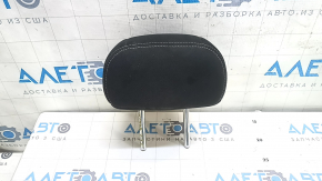 Rear seat headrest, 2nd row, center, Nissan Murano z52 15-20, black cloth (velour)