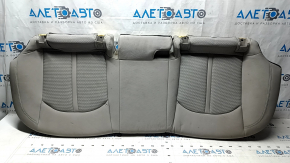Rear seats, 2nd row, Hyundai Sonata 15-17, gray cloth
