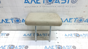 Nissan Rogue 14-16 rear right headrest, beige leather, dry-cleanable