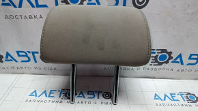 Rear left headrest Hyundai Sonata 15-17, gray cloth, dry cleanable