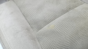 Rear seat, 2nd row, right, Nissan Rogue 14-16, beige cloth, dry cleanable