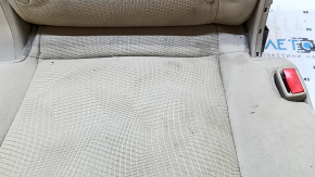 Rear seat, 2nd row, right, Nissan Rogue 14-16, beige cloth, dry cleanable