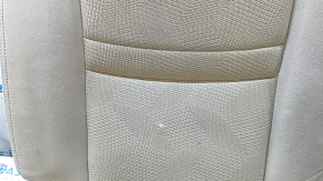 Rear seat, 2nd row, right, Nissan Rogue 14-16, beige cloth, dry cleanable