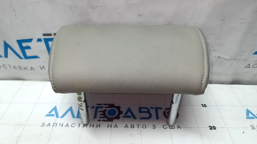 Rear center headrest for Audi A4 B8 08-16, gray leather with gray stitching, marker marks