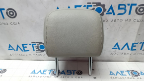 Rear right headrest for Audi A4 B8 08-16, gray leather with gray stitching