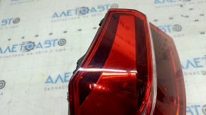 Left outer fender light for VW Passat B8 16-19 USA, dark halogen
